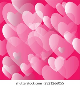 seamless pattern sweet pink heart images for love
