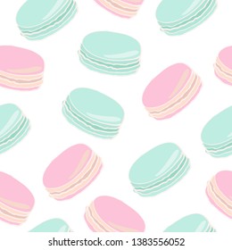 Seamless pattern with  sweets. Vector illustration for printing on postcards, clothes, posters, banners, labels, stickers, fabric, packaging paper. Cute baby background.