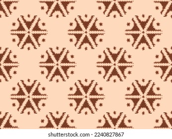 Seamless pattern with symbol of the god Perun in pixel style. Pixelated slavic mythology. Style of 8-bit retro games from the 80s and 90s. Design for app, banner and poster. Vector illustration