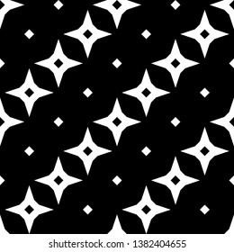Seamless pattern. Symbols backdrop. Crosses ornament. Signs image. Stars wallpaper. Ethnic motif. Cross shapes background. Digital paper, textile print, web design, abstract. Vector