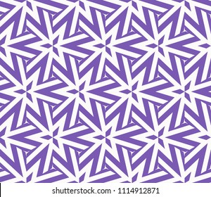 Seamless pattern with symmetric geometric ornament. Ornamental mosaic texture. Abstract background. Vector illustration.
