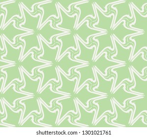Seamless pattern with symmetric geometric ornament. Abstract background. Vector illustration.