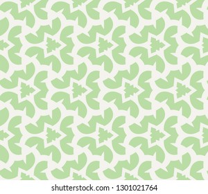 Seamless pattern with symmetric geometric ornament. Abstract background. Vector illustration.