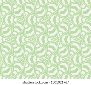 Seamless pattern with symmetric geometric ornament. Abstract background. Vector illustration.