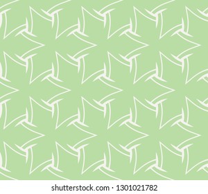 Seamless pattern with symmetric geometric ornament. Abstract background. Vector illustration.