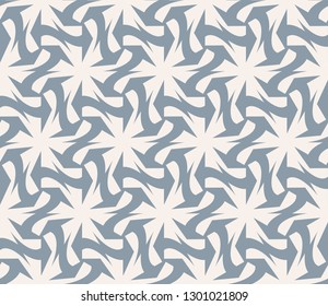 Seamless pattern with symmetric geometric ornament. Abstract background. Vector illustration.