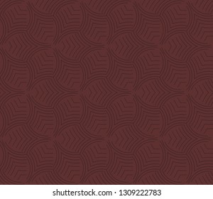 Seamless pattern with symmetric geometric ornament. Abstract background. Vector illustration.