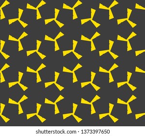 Seamless pattern with symmetric geometric ornament. Ornamental mosaic texture. Kaleidoscope abstract background abstract classic golden, silver pattern. metal mosaic on a colored background. 