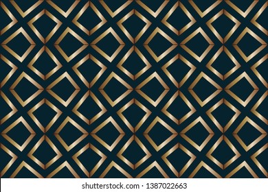 Seamless pattern with symmetric geometric ornament. Ornamental mosaic texture. Kaleidoscope abstract background abstract golden classic pattern. gold patterns 