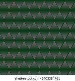 Seamless pattern with symmetric geometric ornament. Ornamental mosaic texture. Kaleidoscope abstract background abstract classic grey, green pattern. Abstract green texture background. Vector. EPS 10.