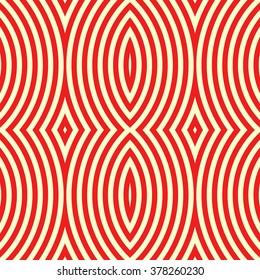 Seamless pattern with symmetric geometric ornament. Ornamental background. Vector illustration 