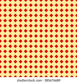 Seamless pattern with symmetric geometric ornament. Mosaic abstract background. Elements repeated wallpaper. Vector illustration