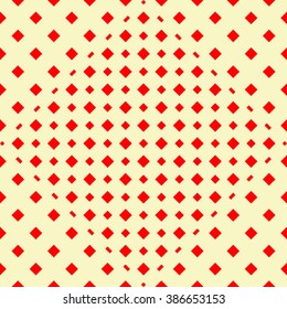 Seamless pattern with symmetric geometric ornament. Ornamental mosaic texture. Abstract background. Vector illustration