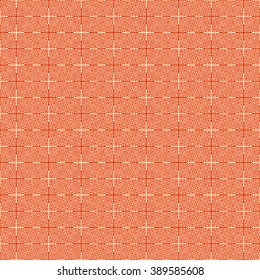 Seamless pattern with symmetric geometric ornament. Striped abstract background. Abstract repeated triangles wallpaper. Vector illustration
