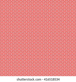 Seamless pattern with symmetric geometric ornament. Abstract repeated stylized hourglasses wallpaper. Vector illustration