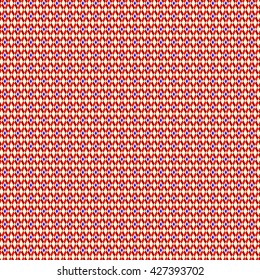 Seamless pattern with symmetric geometric ornament. Repeating breaking lines abstract background. Abstract repeated rhombuses and blocks wallpaper. Vector illustration
