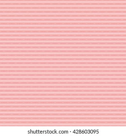 Seamless pattern with symmetric geometric ornament. Red sharp lines and diamond shaped spheres abstract background. Optical illusion effect wallpaper. Vector illustration