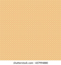 Seamless pattern with symmetric geometric ornament. Color strokes abstract background. Repeated blocks wallpaper. Vector illustration