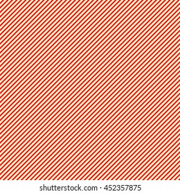Seamless pattern with symmetric geometric ornament. Color diagonal striped abstract wallpaper. Red yellow color lines digital paper for scrapbook, textile print. Vector illustration