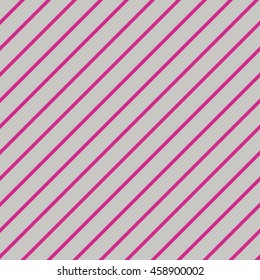 Seamless pattern with symmetric geometric ornament. Diagonal striped abstract wallpaper. Color line digital paper for scrapbook, fashion design, fabric, page fill, paper gift. Vector illustration