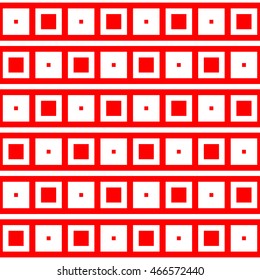 Seamless pattern with symmetric geometric ornament. Repeated squares and lines background. Creative wallpaper. Vector illustration 