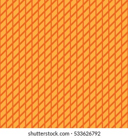 Seamless pattern with symmetric geometric ornament. Yellow color striped abstract wallpaper. Line grid digital paper for scrapbook, textile print, page fill. Vector illustration