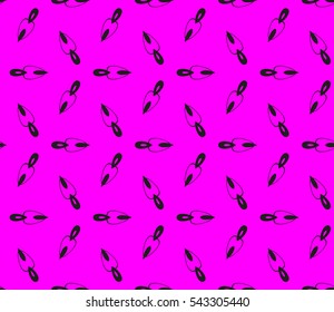 Seamless pattern with symmetric geometric ornament. Ornamental mosaic texture. Abstract background. Vector illustration.