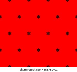 Seamless pattern with symmetric geometric ornament. Ornamental mosaic texture. Abstract background. Vector illustration.