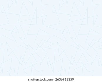 Seamless pattern. Tangled assymetrical line pattern. Modern style geometric fashion print design.