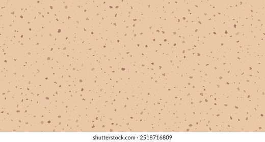 Seamless pattern of tanned freckled skin of warm shade with uniform filling. Polka dots bg of old human hand or young skin with melanin dots. Spots on eggshell