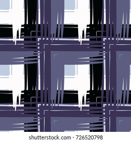 Seamless pattern. A tart checkered style.