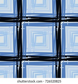 Seamless pattern. A tart checkered style.