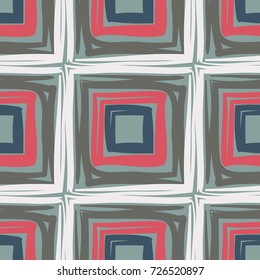 Seamless pattern. A tart checkered style.