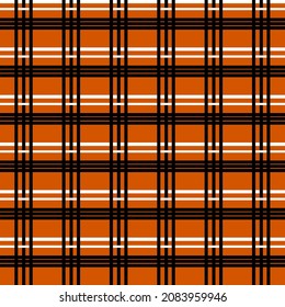 diseño de tartán de patrón ininterrumpido para tela o ropa