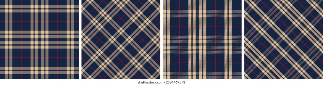 seamless pattern tartan plaid design  for dress check, gingham ,flannel skirt, tablecloth other modern and fashion print.