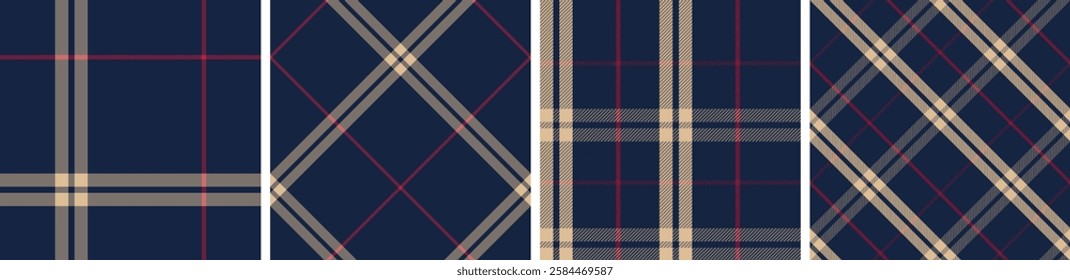 seamless pattern tartan plaid design  for dress check, gingham ,flannel skirt, tablecloth other modern and fashion print.