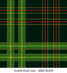 Seamless pattern tartan plaid for flannel shirt, blanket, throw, other trendy winter fashion textile print. Flat design vector illustration.