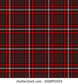 Seamless pattern with tartan plaid texture. Abstract modern vector geometric background.