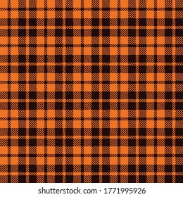 Seamless pattern with tartan plaid, vector illustration