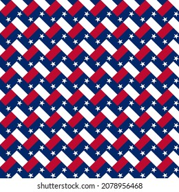 seamless pattern of texas. vector illustration
