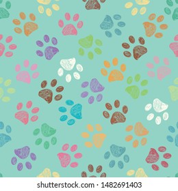 Seamless pattern for textile design. Seamless doodle colorful candy colors pattern