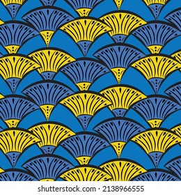 Seamless pattern for textile, fabrics, wallpaper and background