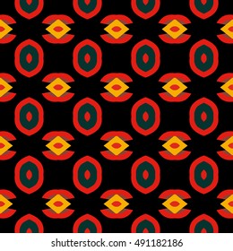 Seamless pattern for textile, pattern fills, web page background, surface textures, interior design. Abstract geometric backdrop. Vector illustration. 