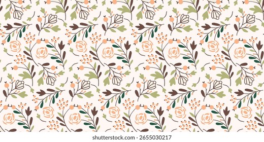 Diseño inconsútil del motivo textil del patrón para el fondo floral del motivo