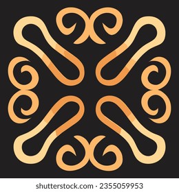 Seamless pattern for textile and packaging in vector format