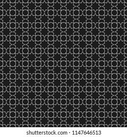 Seamless pattern for textile, print, decoration. Semple arabic texture