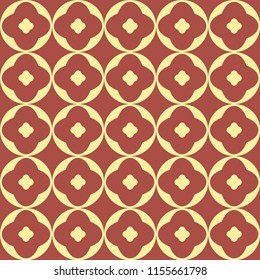 Seamless pattern for textile, print, decoration. Retro east texture 