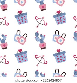 Seamless pattern for textiles, fabric, stationery and paper