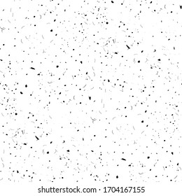 Seamless pattern, texture of black dust, speckles, grain