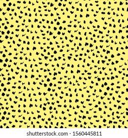 Seamless pattern with the texture of cheetah, jaguar, lynx, leopard, giraffe, Africa. Texture of wild savannah animals. Imitation of the color of wild cats. Animal skin abstraction. For textiles